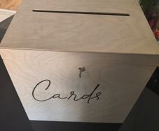 Wedding Card Box