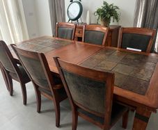 Alpine Heritage Dining Table 6 Chairs & Sideboard