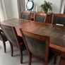 Alpine Heritage Dining Table 6 Chairs & Sideboard Image 3