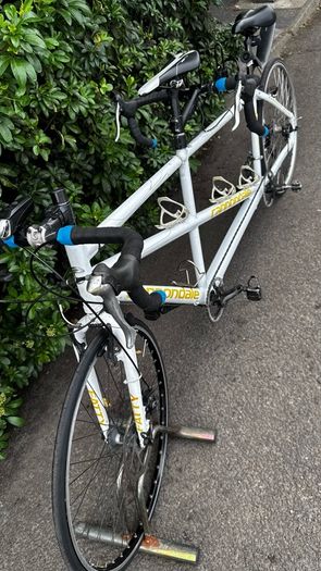 Cannondale USA Aluminium White Tandem Road Bike