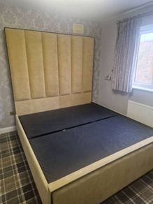 GIVEAWAY: Super King Bed Frame with High Headboard