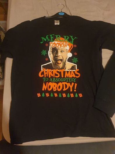 McGregor Christmas Jumper and T-Shirt