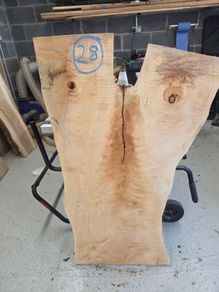Live Edge Sycamore slab
