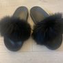 Like New House of Belle Black Sliders UK 5 Image 2