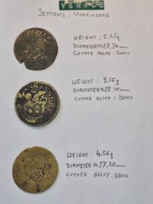 coins Venice  Nuremberg 1562 - 1713