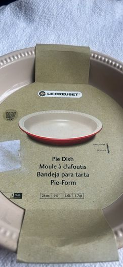 Le Creuset Pie Dish