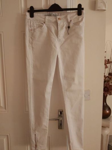 Ladies white jeans