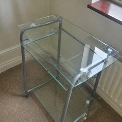 Free Glass Computer Desk. Collection Only
