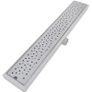 Linear Shower Drain 2 pcs Bubble 830x140 mm Stainless Steel Image 7