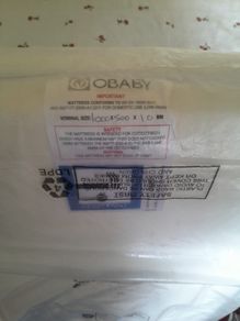 Cot Matress 100x50, Brand New