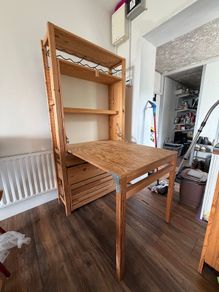 Ikea Ivar and folding table