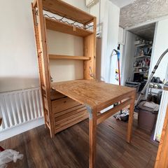Ikea Ivar and folding table