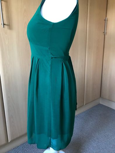 Tenki Ladies midi bottle green dress size 8