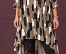 Apricot Statement Shirt Dres