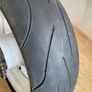 Honda cbr 929 / 954 rear wheel with Pirelli pilot power tyre Image 7