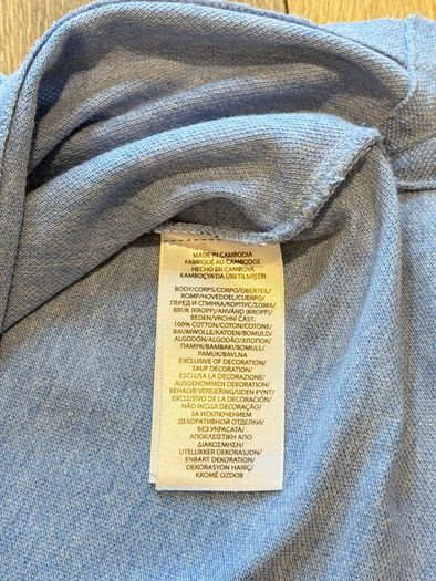 Light Blue Ralph Lauren Polo Shirt