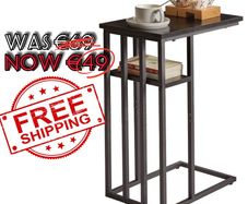 NEW SALE | C Shaped End Table, Side Table for Sofa and Bed, Small Coffee Tables