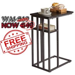 NEW SALE | C Shaped End Table, Side Table for Sofa and Bed, Small Coffee Tables