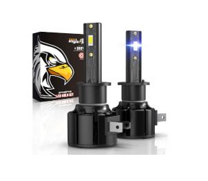 Easy Eagle H1 LED Bulbs 60W, Car Headlights 12000LM