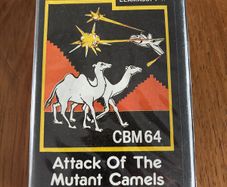 Vintage Commodore 64 game Mutant Camels
