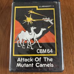 Vintage Commodore 64 game Mutant Camels