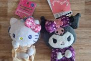 hello kitty and kuromi bag chams