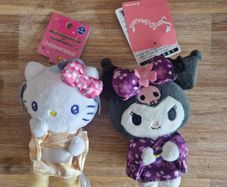 hello kitty and kuromi bag chams