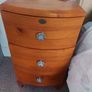 Wood bedside lockers Image 4