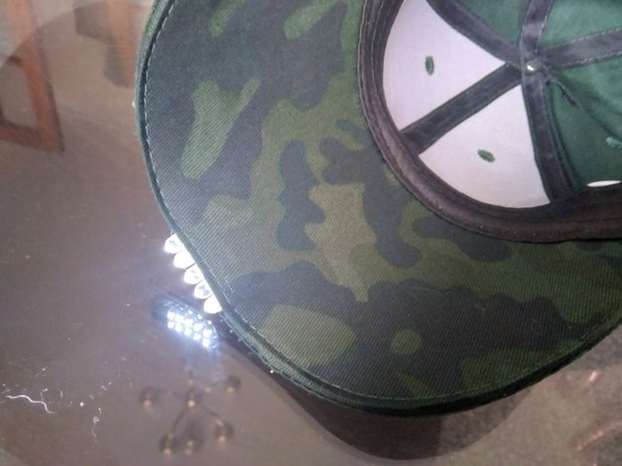 NGT Camo Cap with 5 LED Lights