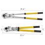 Pex-Al-Pex 16-32mm Pressing Tongs Composite Pipe crimping pliers TH25 TH32, Tube Pressing Tongs 16 - 32MM Pex-Al-Pex Composite Pipe aluverbund-rohre Image 2