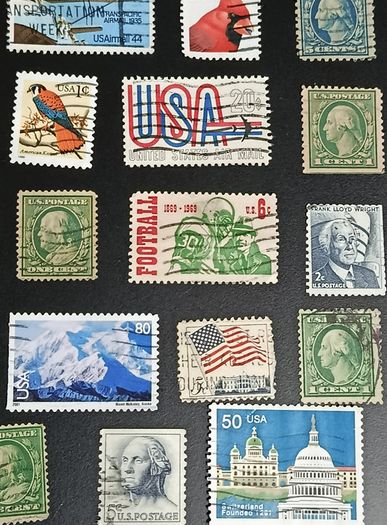 1900s 1990s USA Washington Airmail Selection