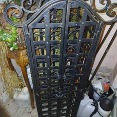 steel wine rack