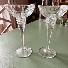 Glass Candle Holders