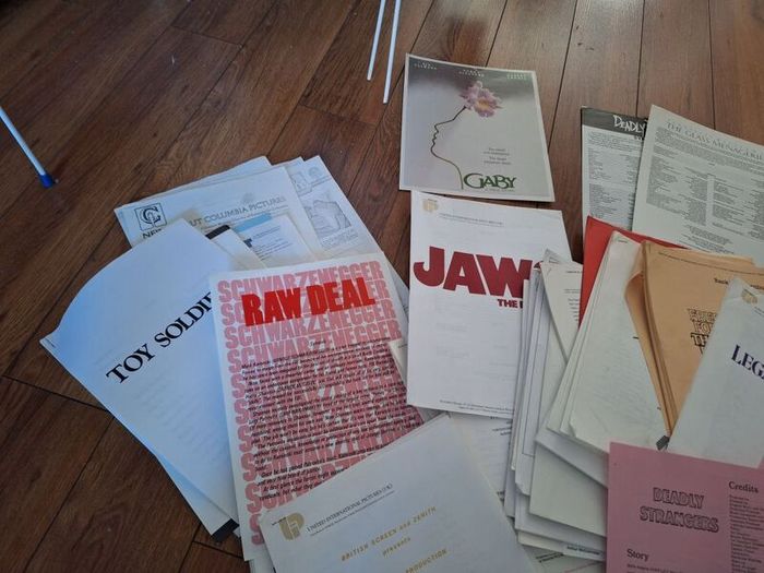 Job Lot Of Press Kit Production Notes And Synopsis