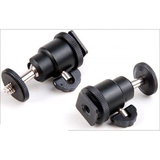 18722 1/4 inch Screw Tripod Mini Ball Head Light Bracket