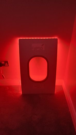 Authentic Airbus A319 Aircraft Window Panel LED lights Cyprus Airways | Reg 5B-DCX