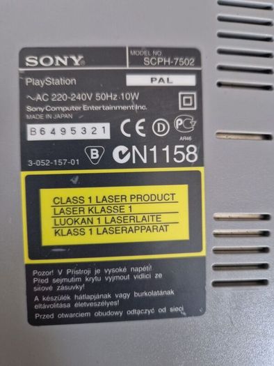 playstation 1 console