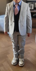 Next 3 piece boys suit age 6 including footware