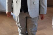 Next 3 piece boys suit age 6 including footware