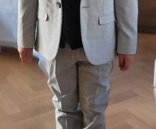 Next 3 piece boys suit age 6 including footware