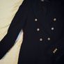 Zara Tweed Style Black Blazer Coat Image 2