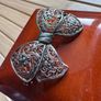 Antique filigree silver Brooch Image 7