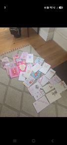 Bundle of 25 birthday cards for Mums.   No envelopes with them.
