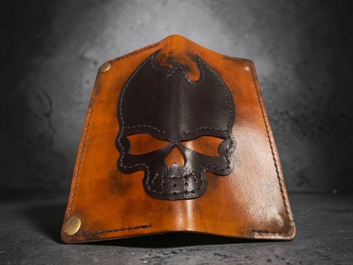 leather pouch for baccy