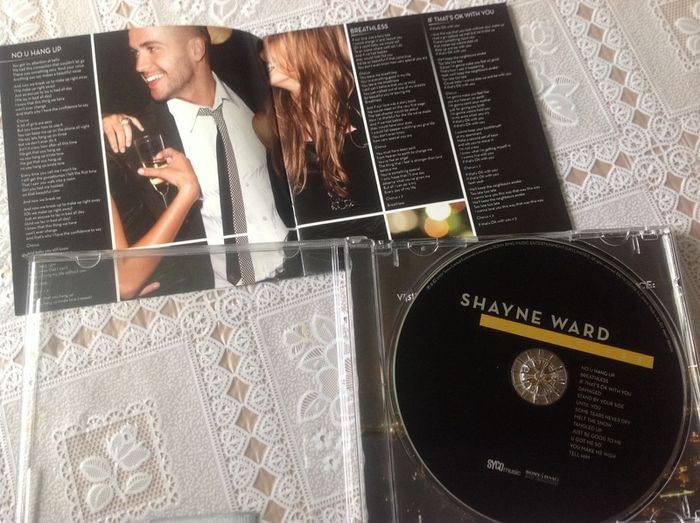 Shane Ward  CD.   Breathless.