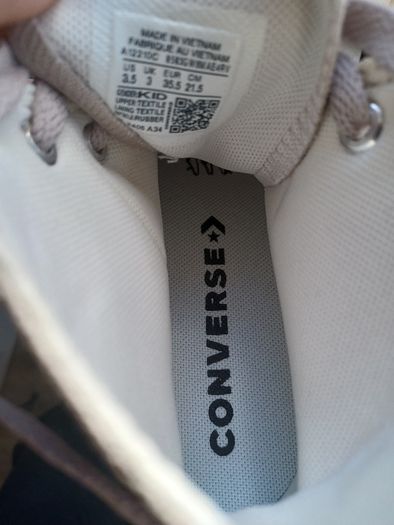 New Converse All Stars Ctas Eva Lift Trainers Size 3 RRP 70