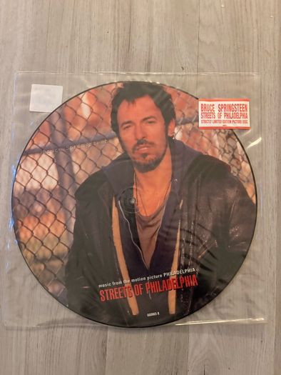 Bruce Springsteen Streets of Philadelphia 12" Picture Disc Vinyl