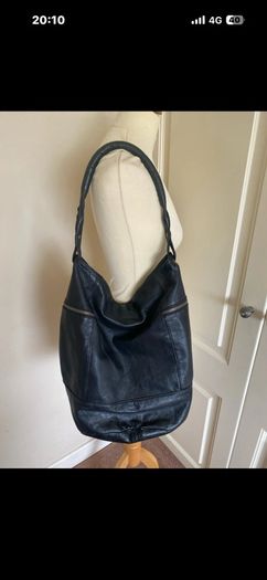 Vintage Gharani Strok large bucket bag