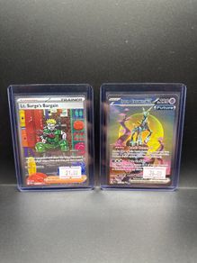 Lt. Surge's Bargain 185/132 | Iron Crown Ex 206/162 Pokemon Cards