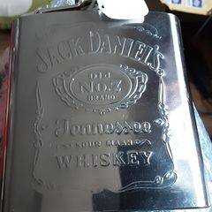 6oz jack Daniel's hip flask,AC